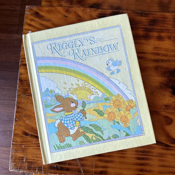 Vintage 1982 Riggly's Rainbow Hardcover Book - Picture 1 of 9